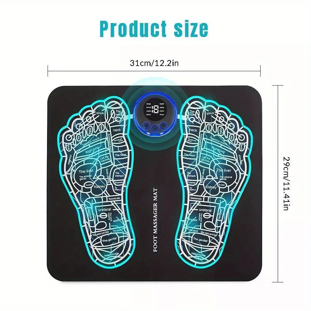 Get Relief with This Electric EMS Foot and Leg Massager for Deep Reshaping and Pain Relax