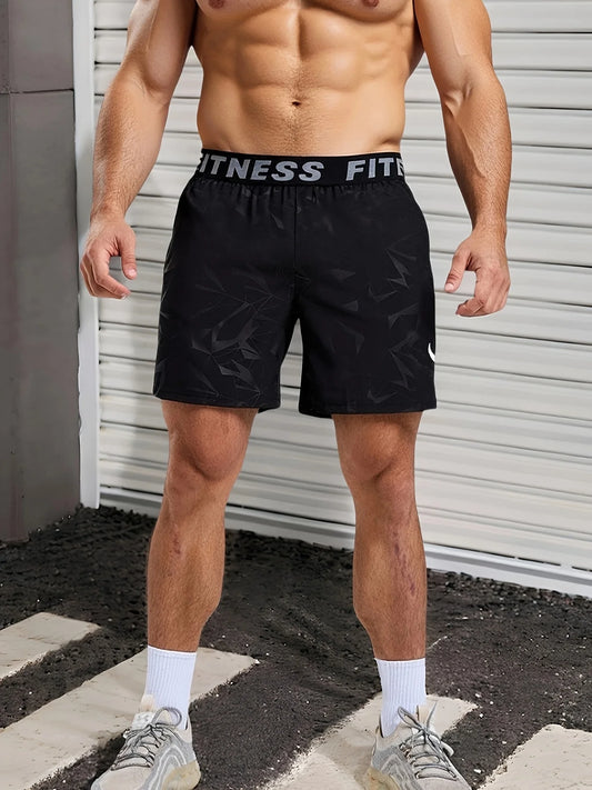 Men's quick drying training shorts and exercise shorts