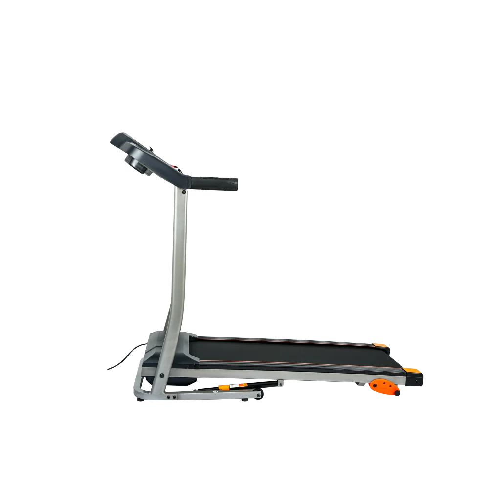 Folding Treadmill 2.5HP 12KM/H, Foldable Home Fitness Equipment with LCD for Walking & Running, Cardio Exercise Machine