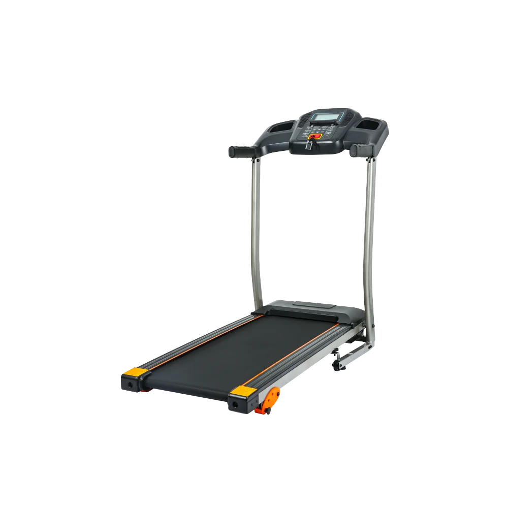Folding Treadmill 2.5HP 12KM/H, Foldable Home Fitness Equipment with LCD for Walking & Running, Cardio Exercise Machine