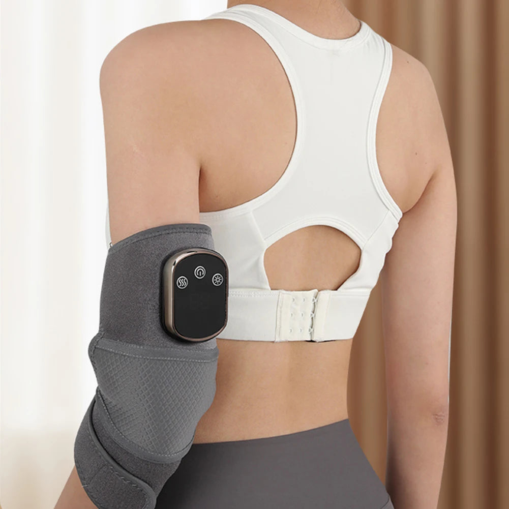 Cordless Heated Ankle Wrap Foot Massager with 3 Vibration Mode 5 Heat Level Foot Revive Massager