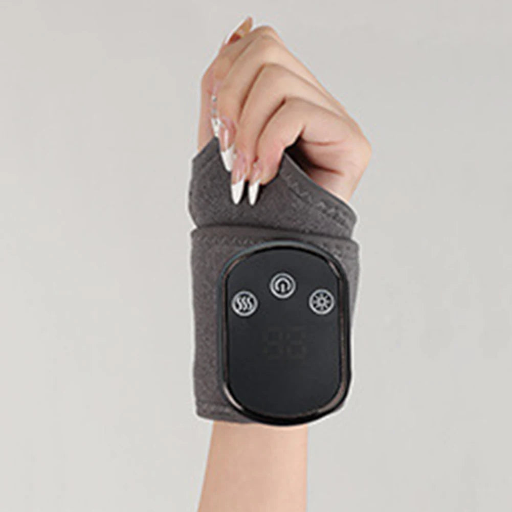 Cordless Heated Ankle Wrap Foot Massager with 3 Vibration Mode 5 Heat Level Foot Revive Massager